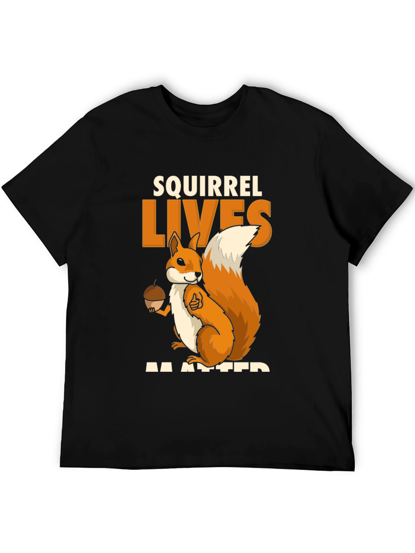 Squirrel Lives Matter Graphic T-Shirt