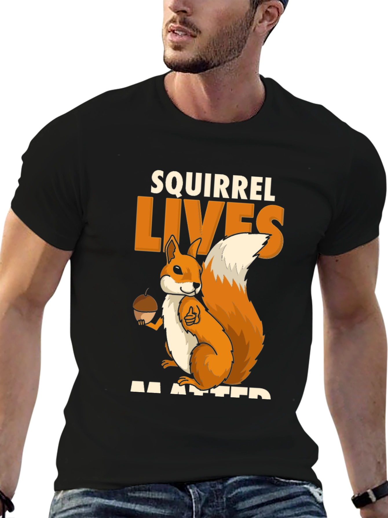 Squirrel Lives Matter Graphic T-Shirt