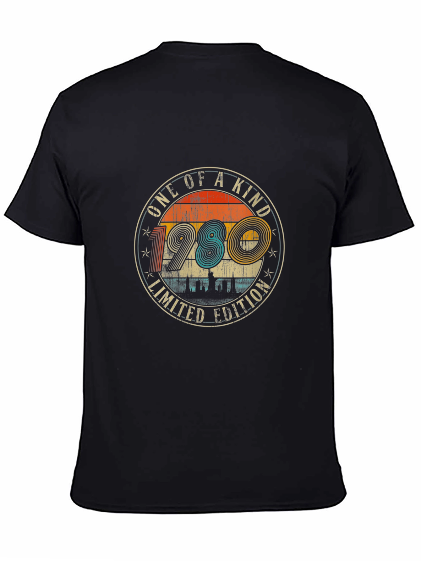 One of a Kind 1980 Limited Edition Retro T-Shirt