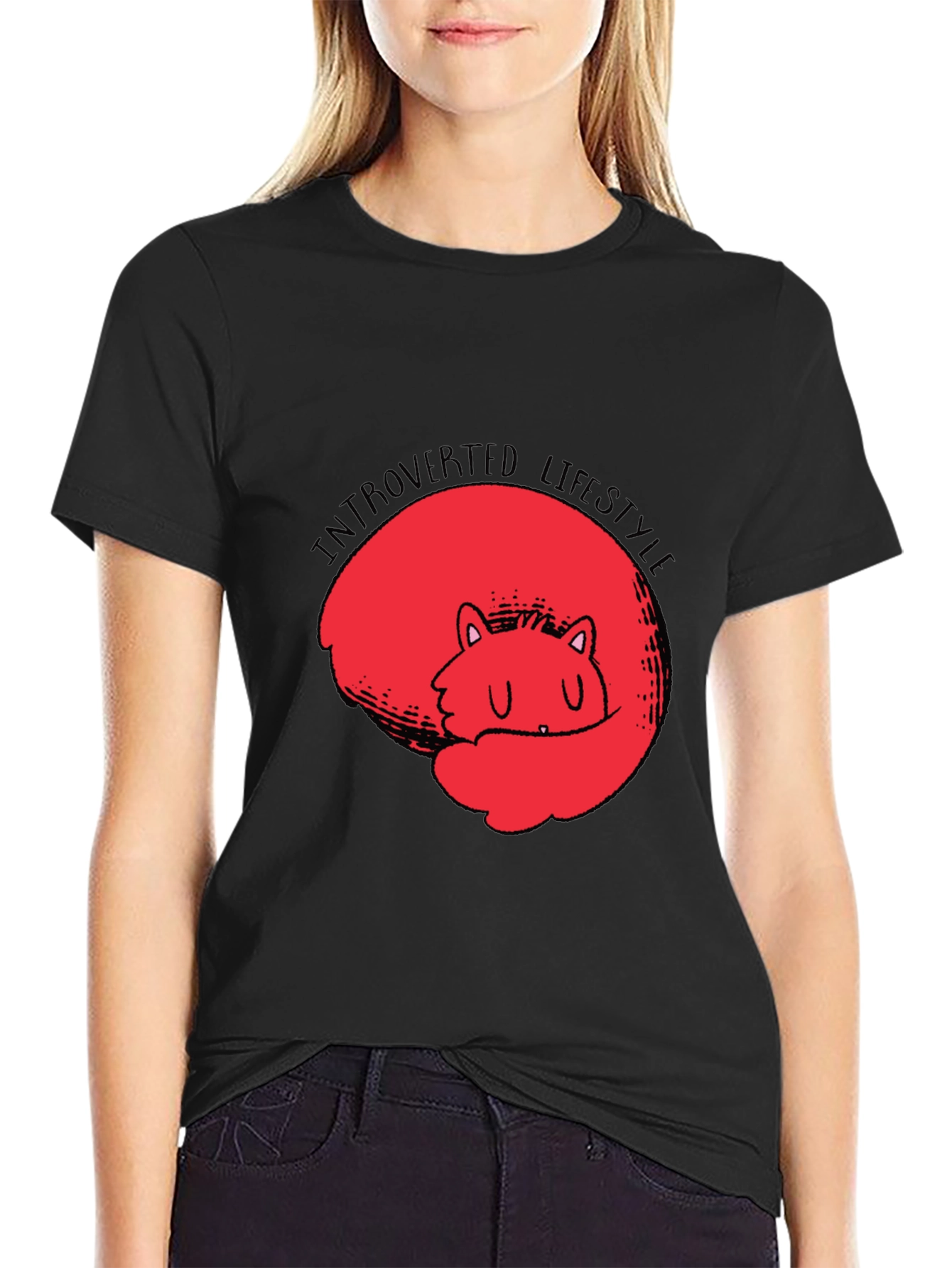 Introverted Lifestyle Graphic Tee