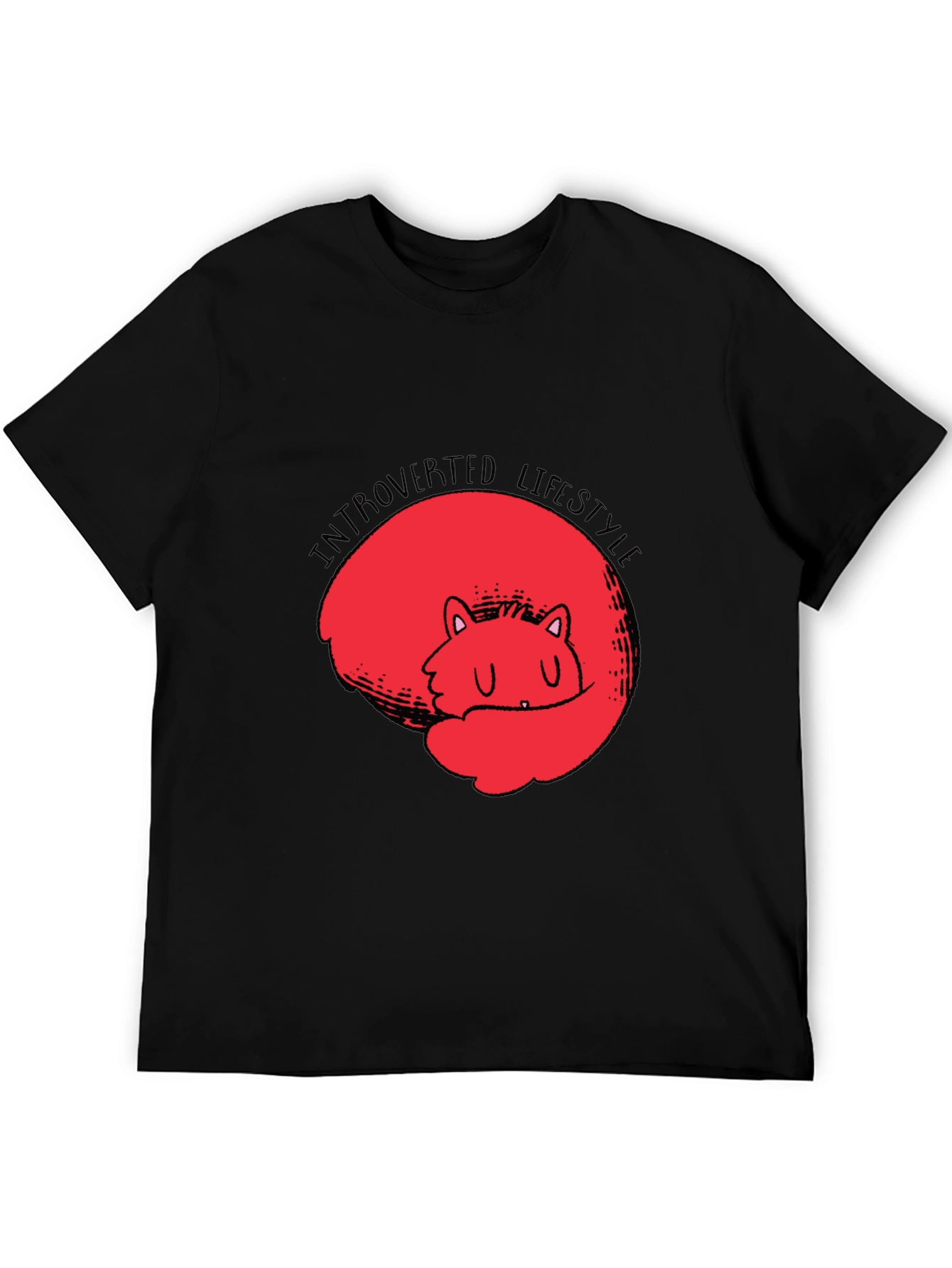 Introverted Lifestyle Graphic Tee