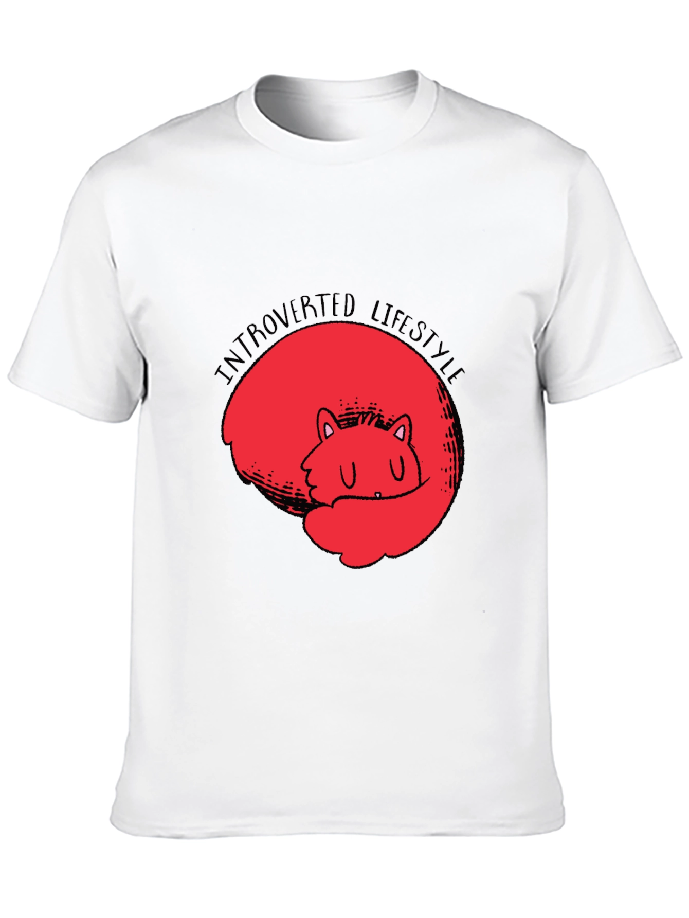 Introverted Lifestyle Graphic Tee
