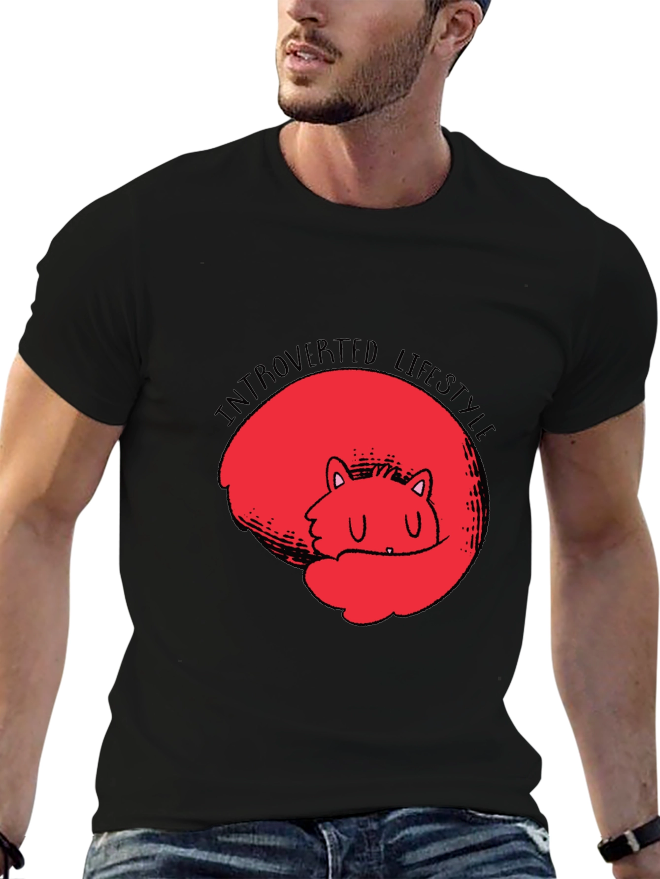 Introverted Lifestyle Graphic Tee