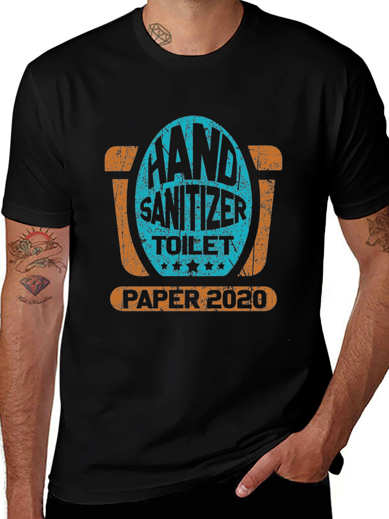 Hand Sanitizer Toilet Paper 2020 T-Shirt