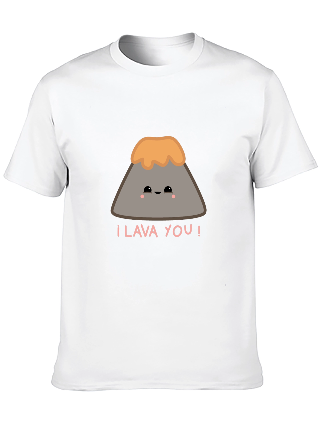 Kawaii Lava You Volcano T-Shirt
