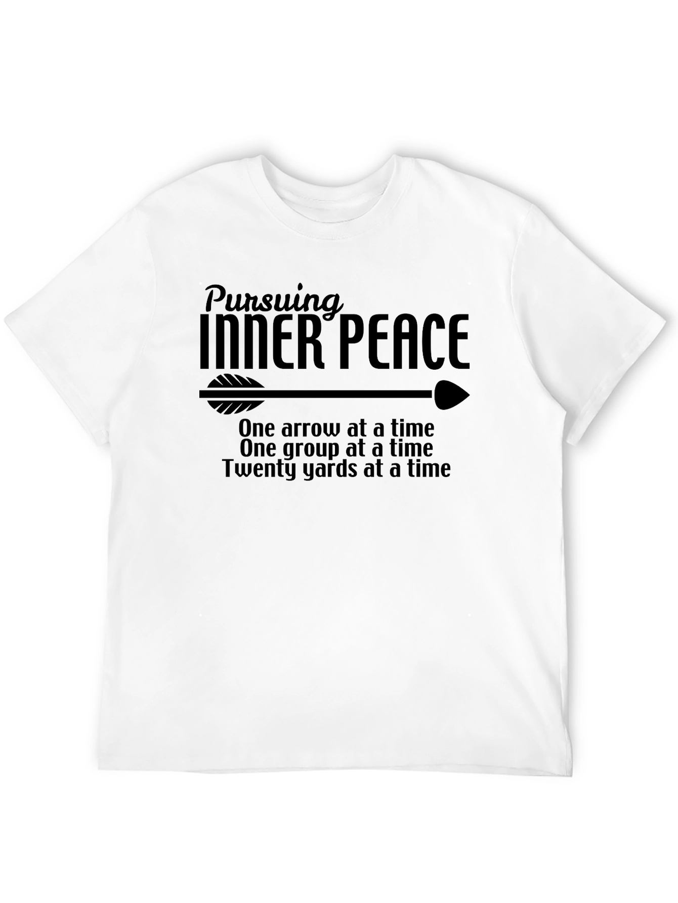 Pursuing Inner Peace Arrow T-Shirt