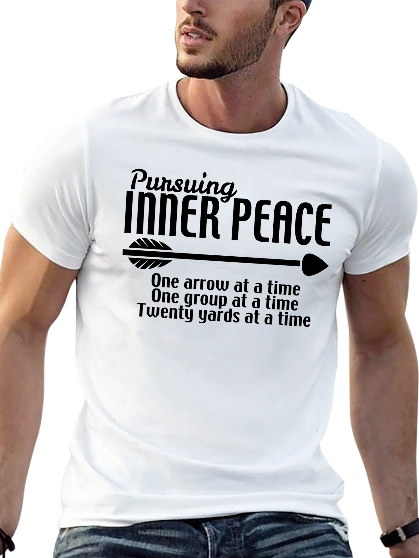 Pursuing Inner Peace Arrow T-Shirt