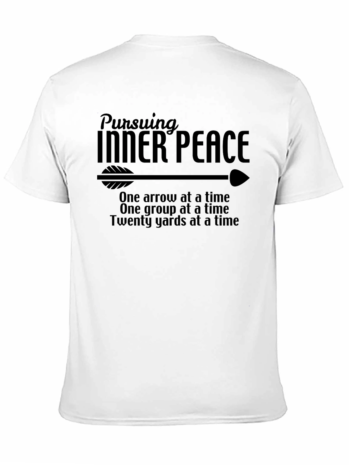 Pursuing Inner Peace Arrow T-Shirt