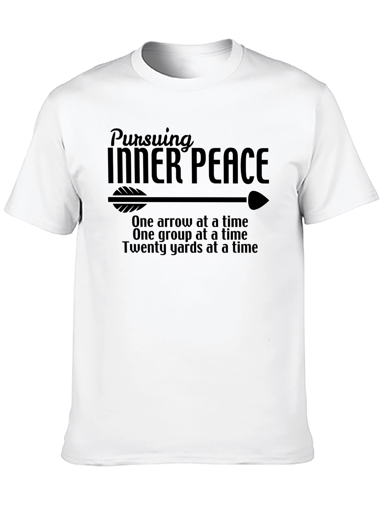 Pursuing Inner Peace Arrow T-Shirt