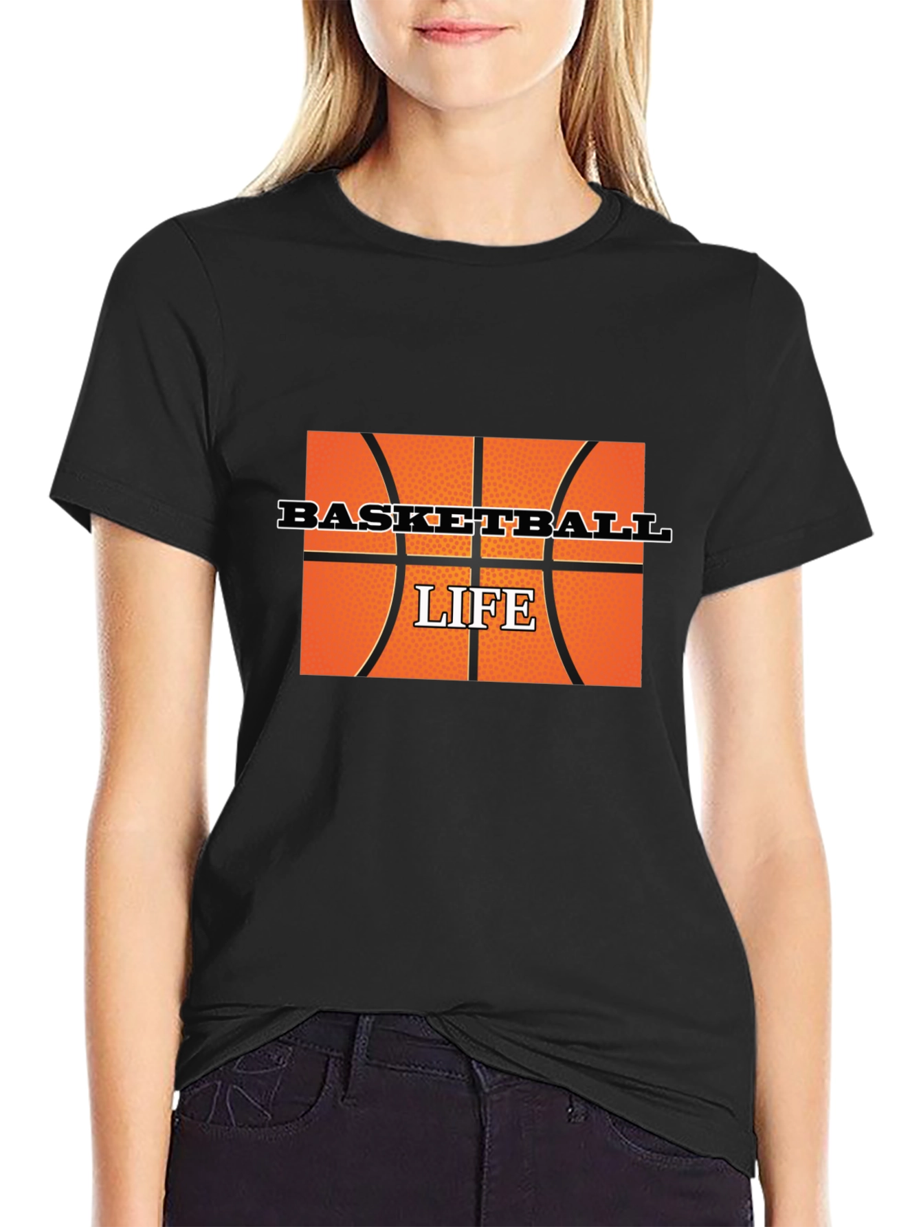 Basketball Life Graphic T-Shirt