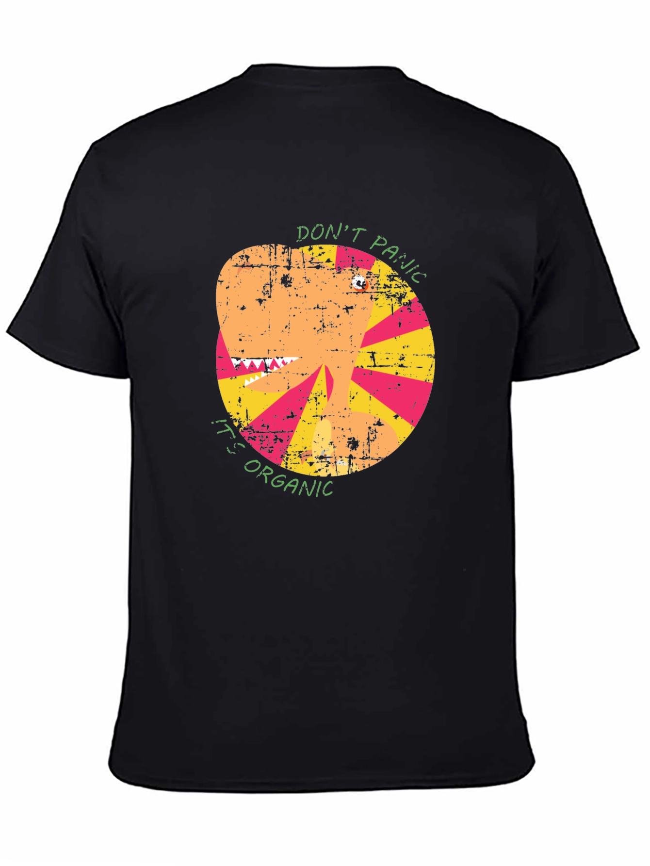 Organic Funny T-Shirt: Dont Panic!