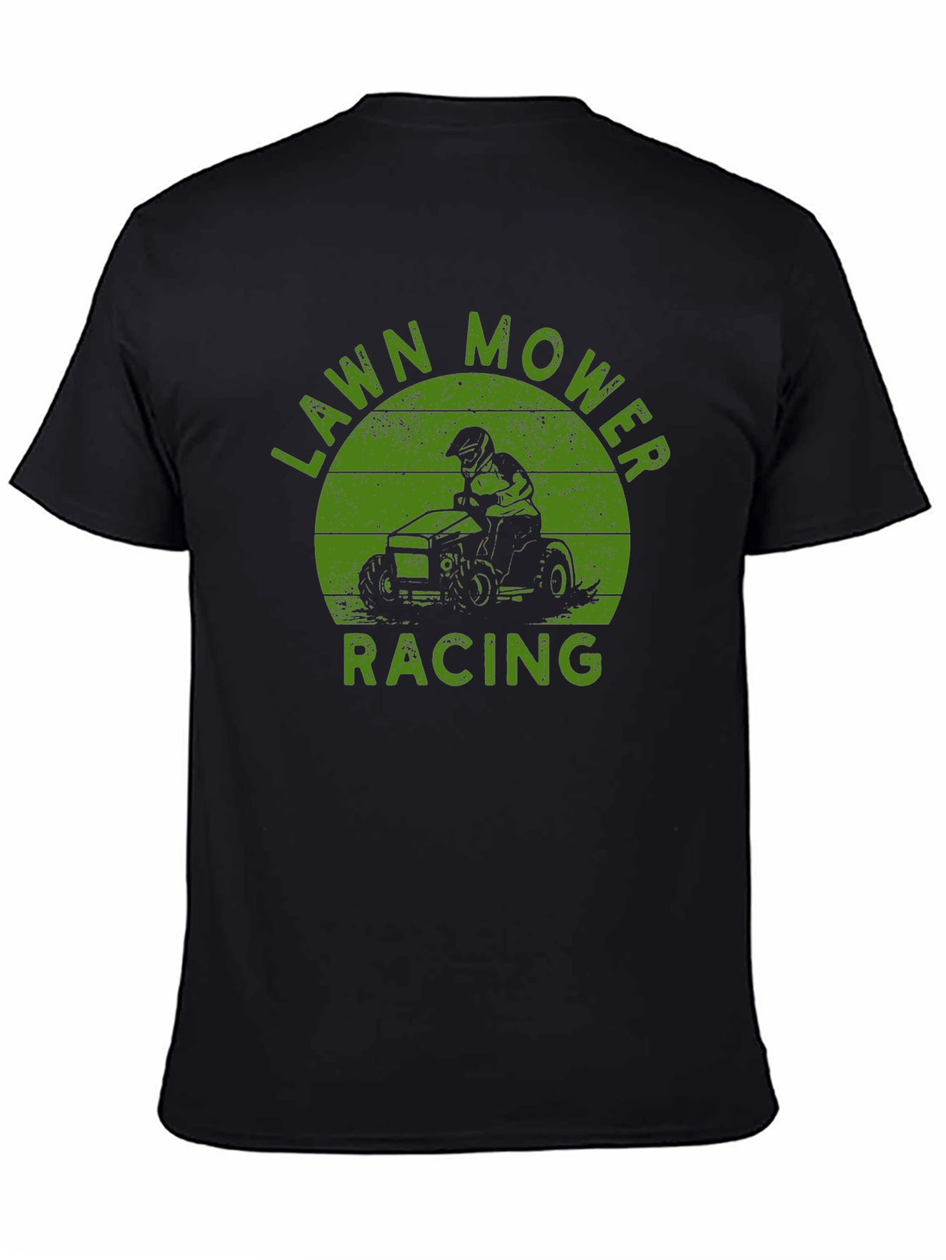Lawn Mower Racing T-Shirt - Cool Graphic Tee