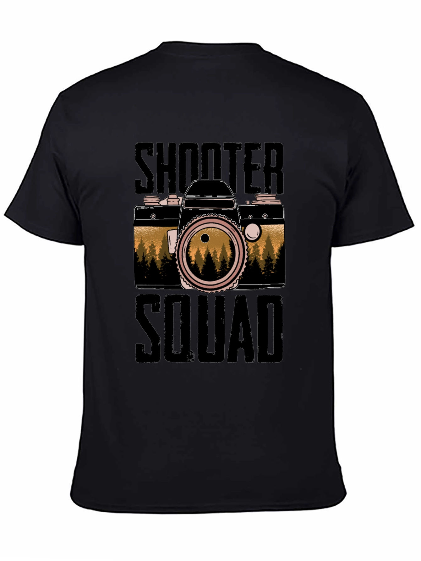 Shooter Squad Camera Graphic T-Shirt