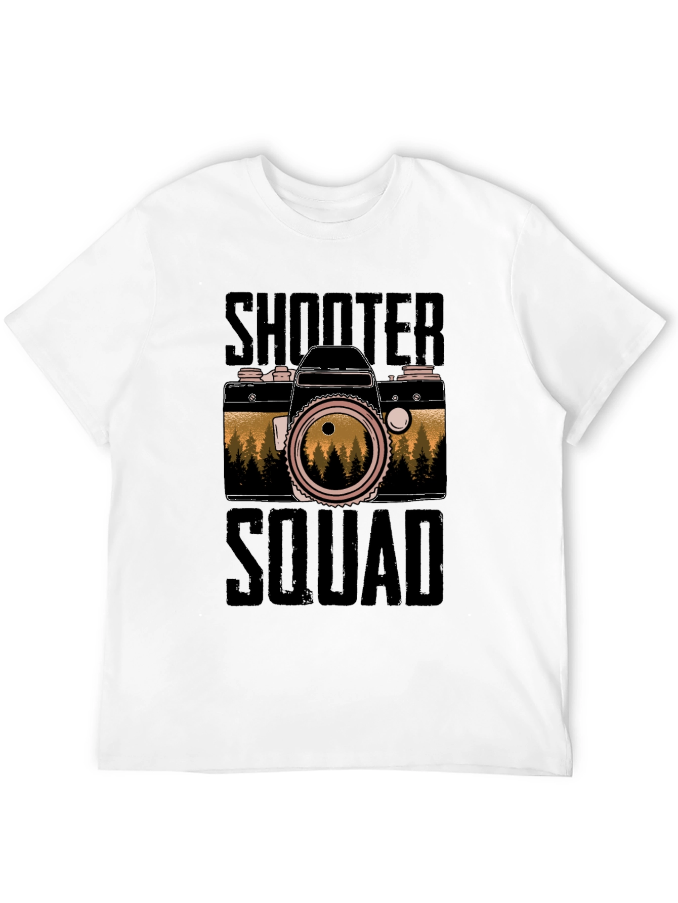 Shooter Squad Camera Graphic T-Shirt
