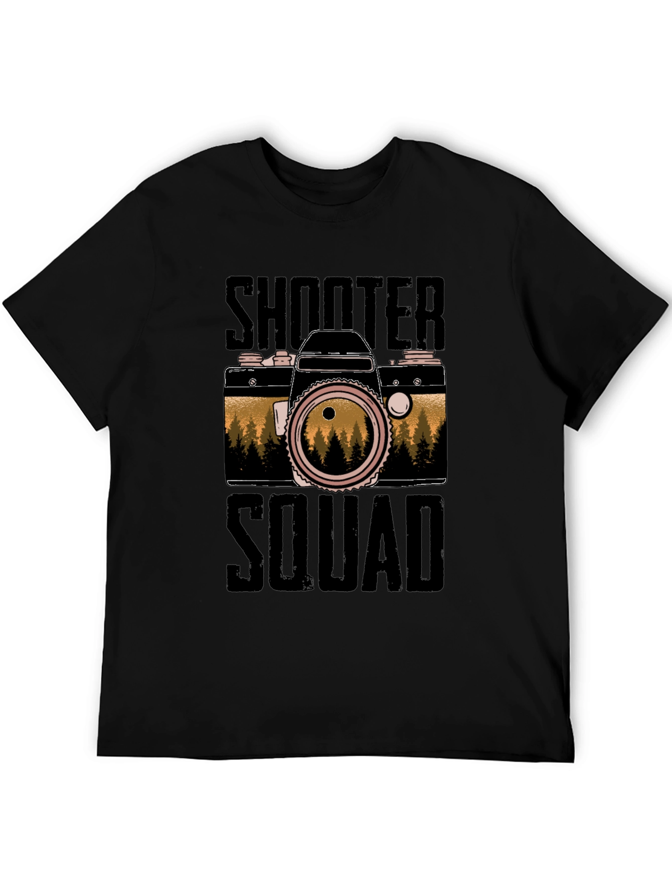 Shooter Squad Camera Graphic T-Shirt