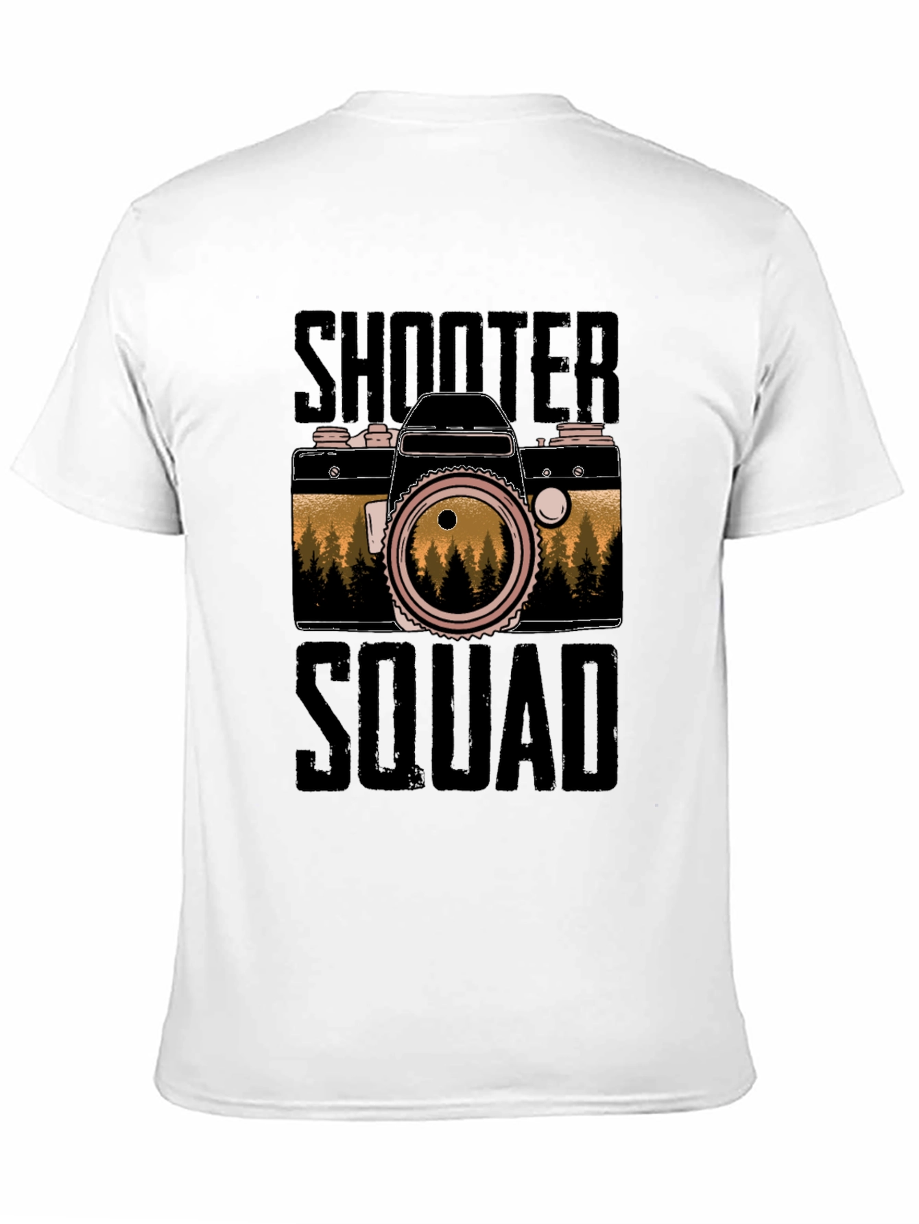 Shooter Squad Camera Graphic T-Shirt