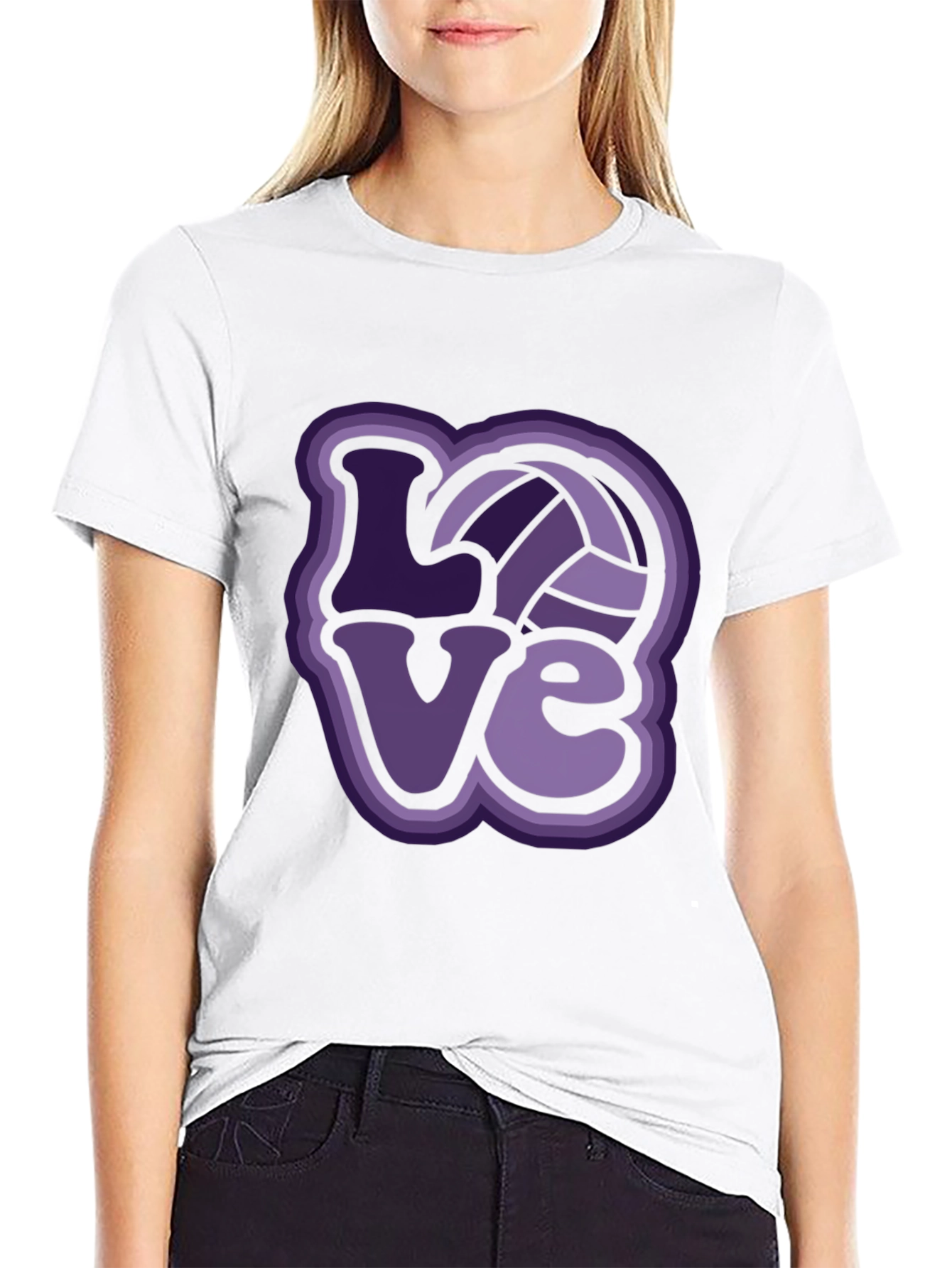 Volleyball Love Graphic T-Shirt - Unisex