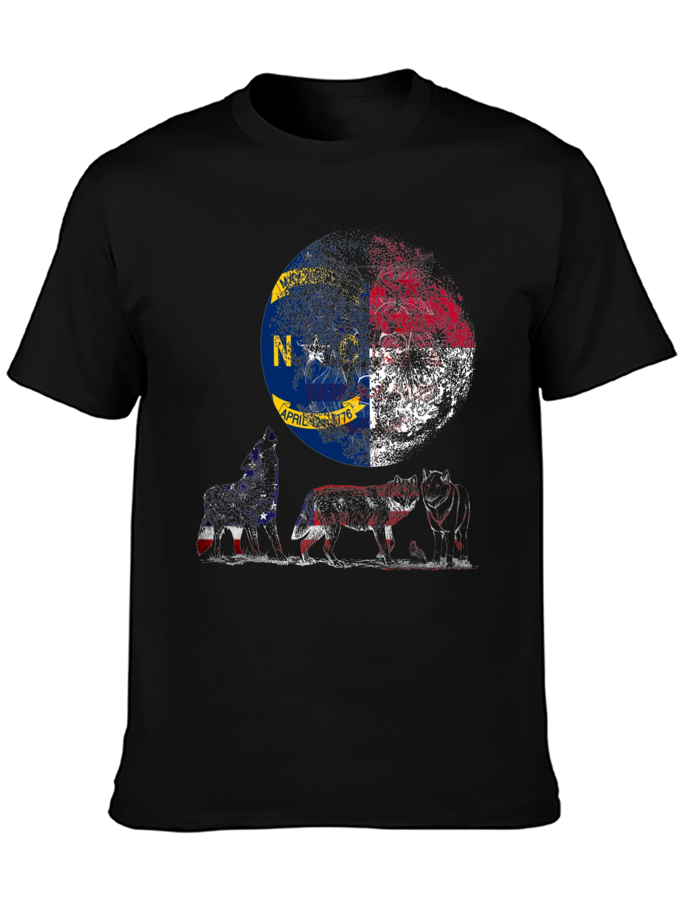 NC Flag Bear T-Shirt