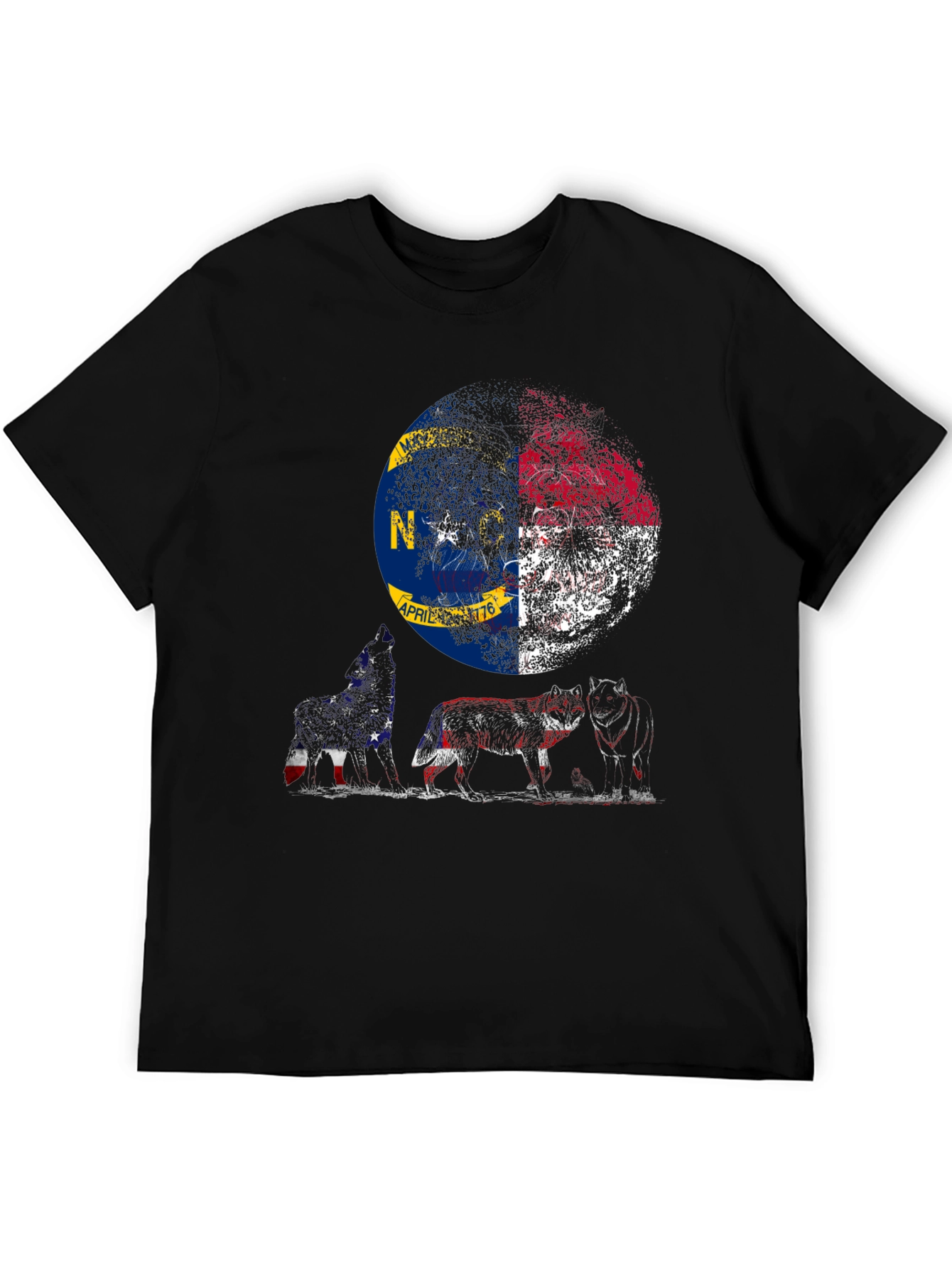 NC Flag Bear T-Shirt