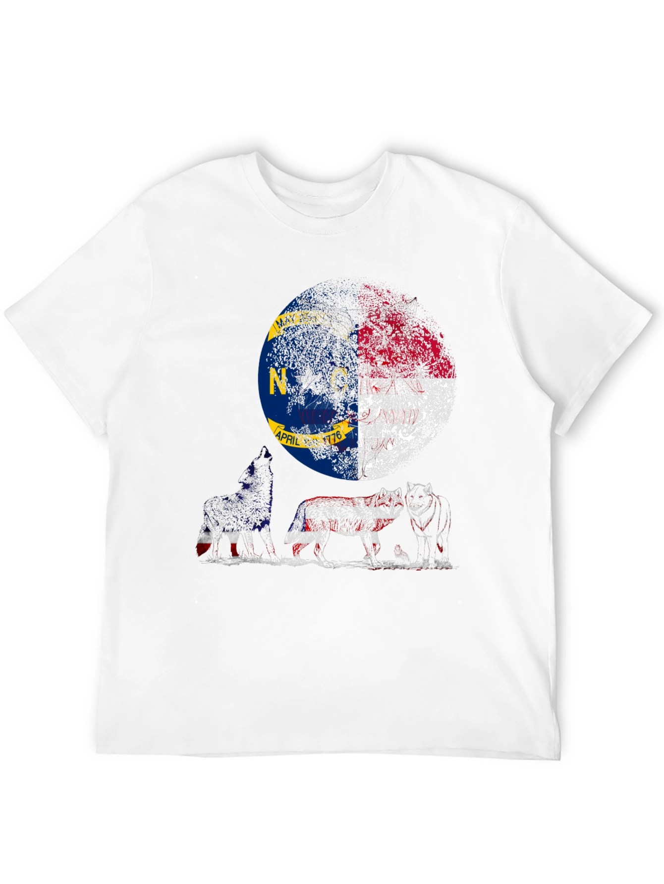 NC Flag Bear T-Shirt
