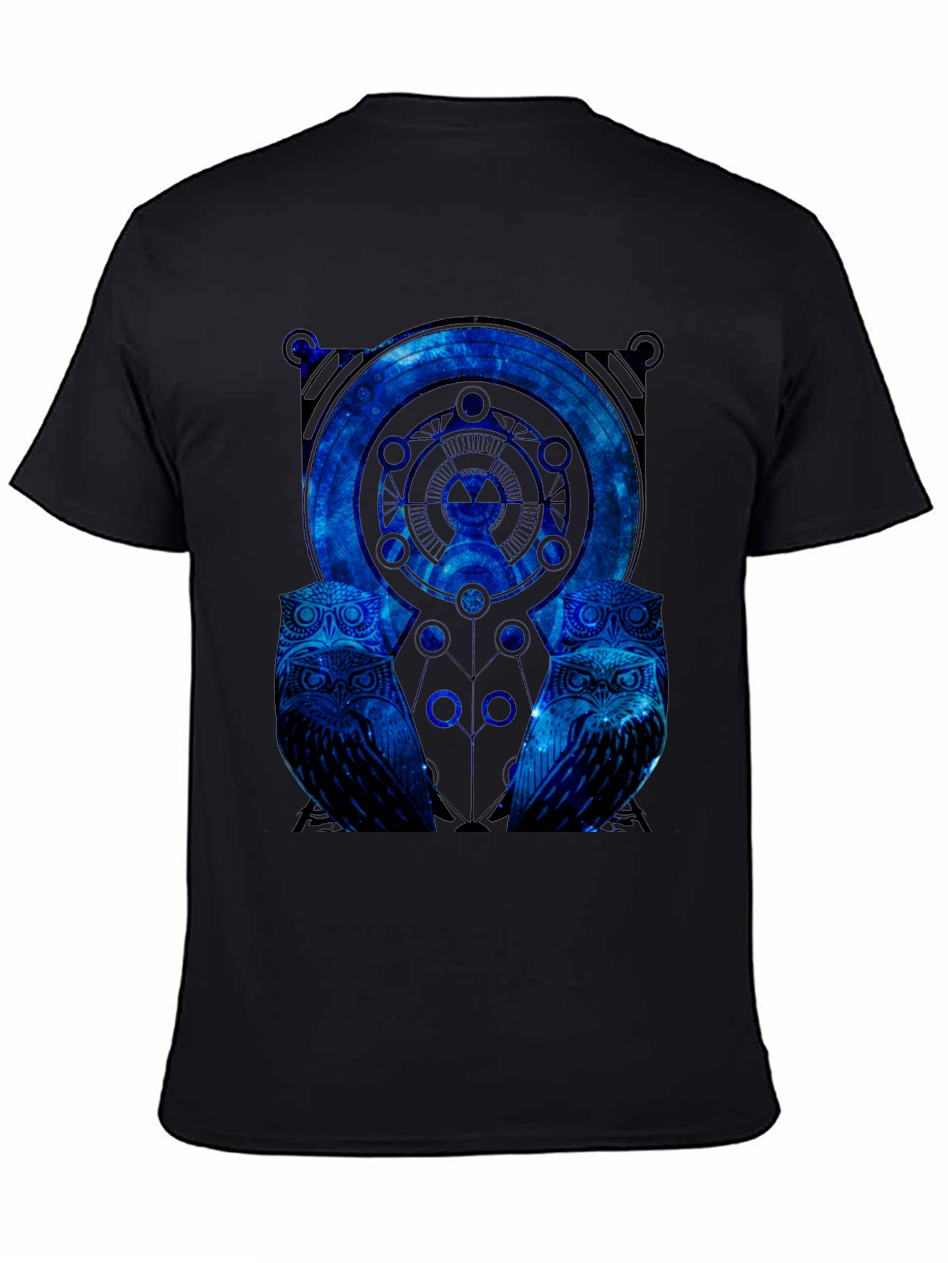 Cosmic Owl Graphic T-Shirt