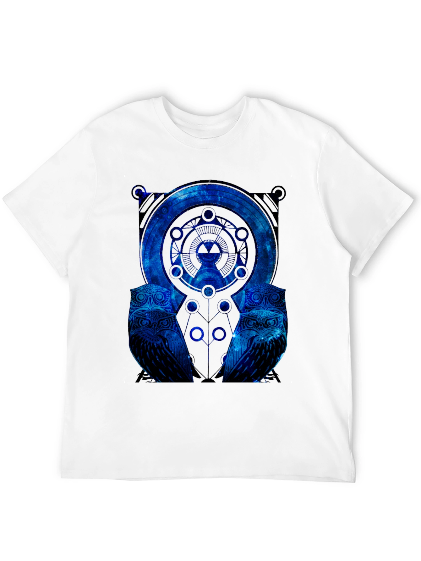 Cosmic Owl Graphic T-Shirt