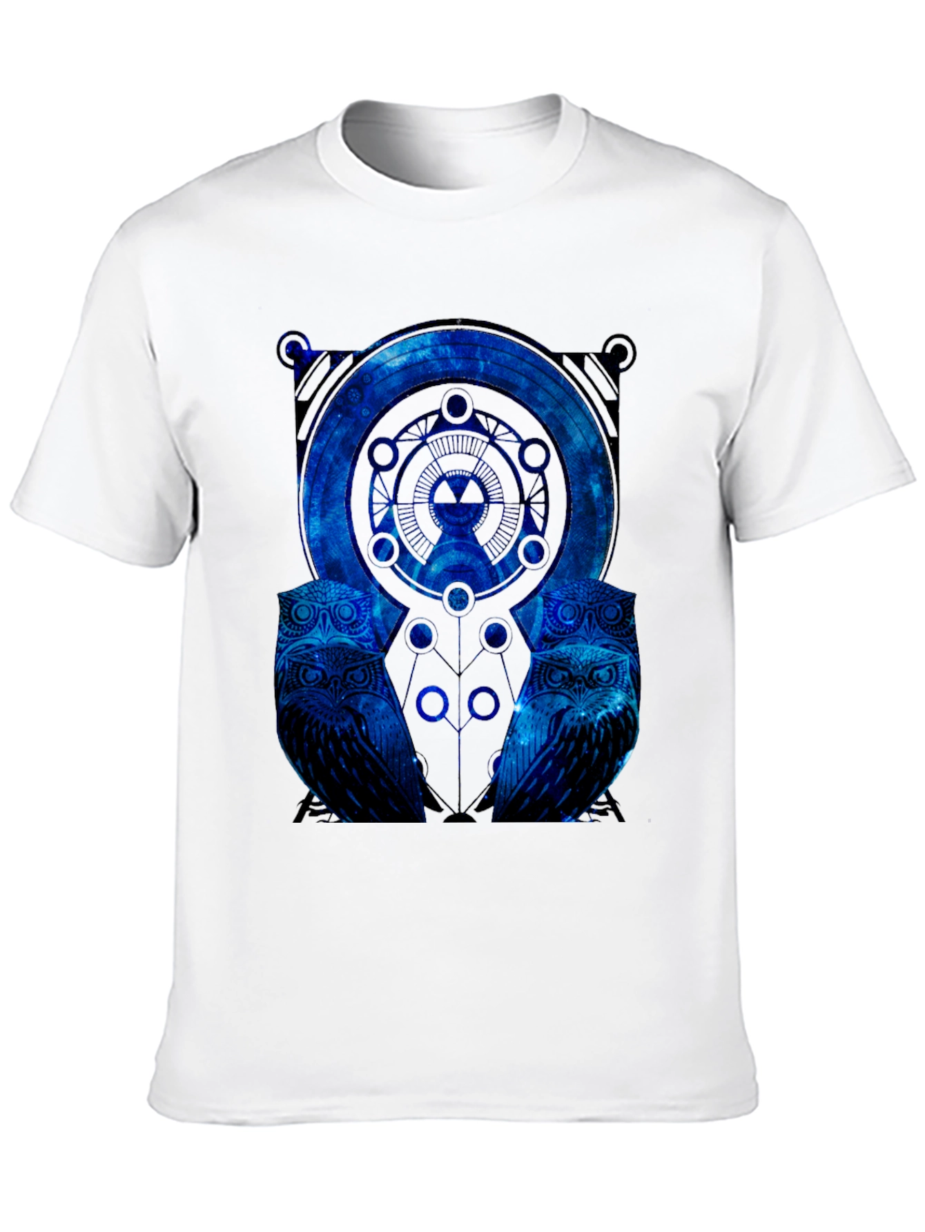 Cosmic Owl Graphic T-Shirt