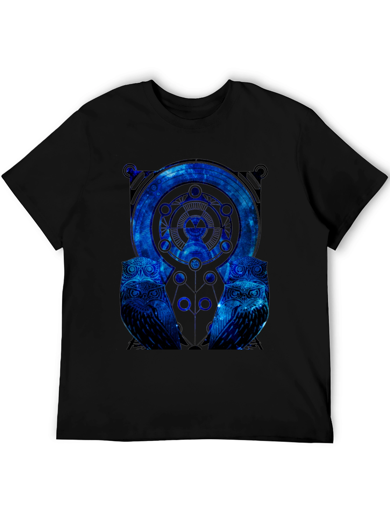 Cosmic Owl Graphic T-Shirt
