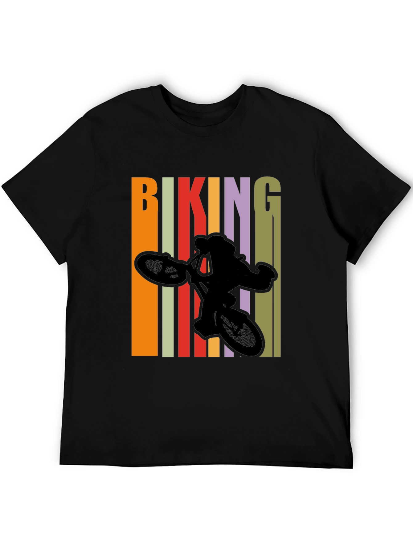 Biking T-Shirt - Retro Style Design