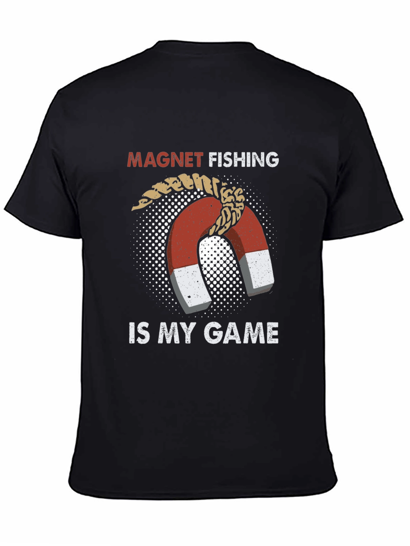 Magnet Fishing T-Shirt - Funny Fishing Game Tee