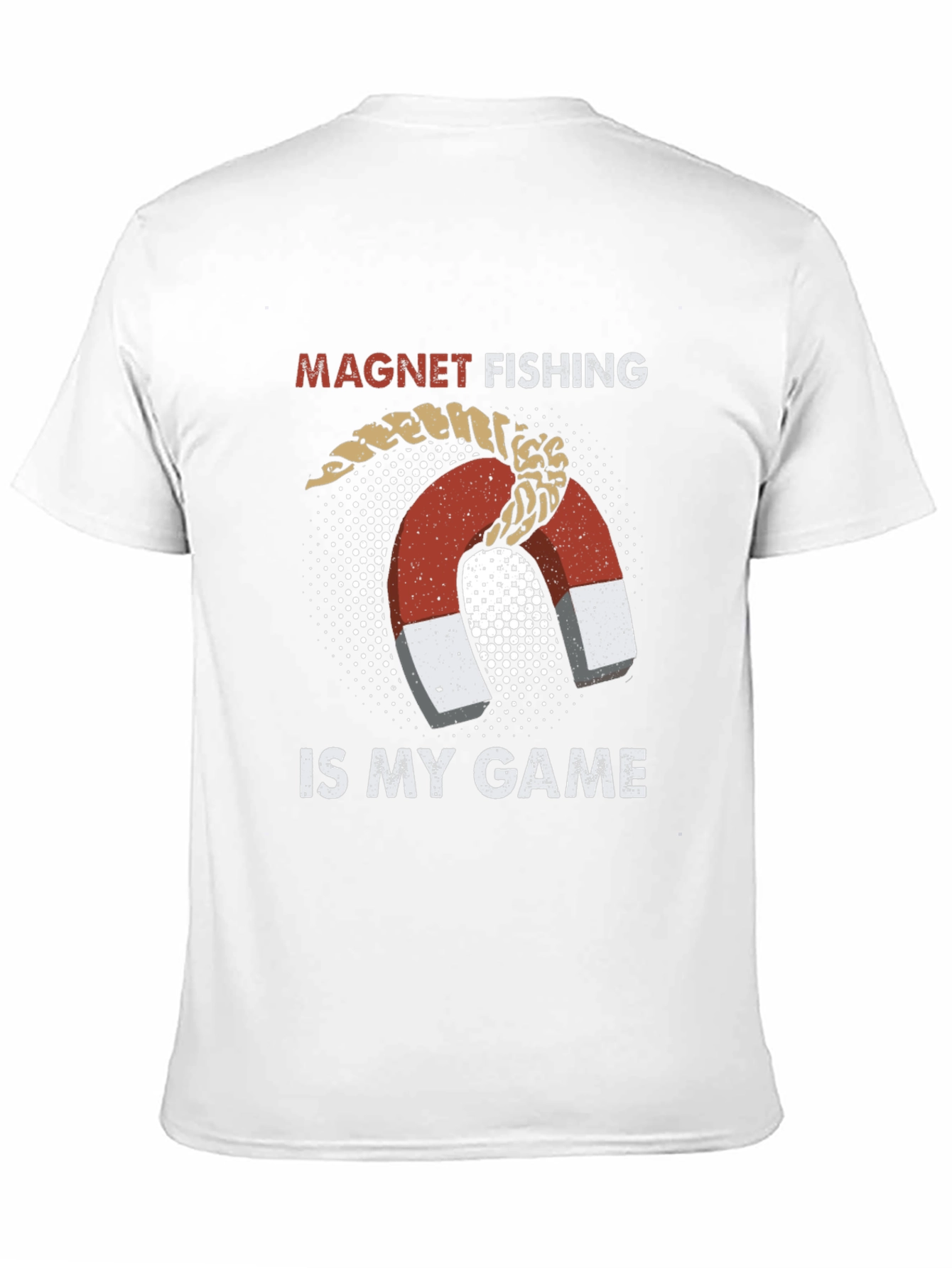 Magnet Fishing T-Shirt - Funny Fishing Game Tee