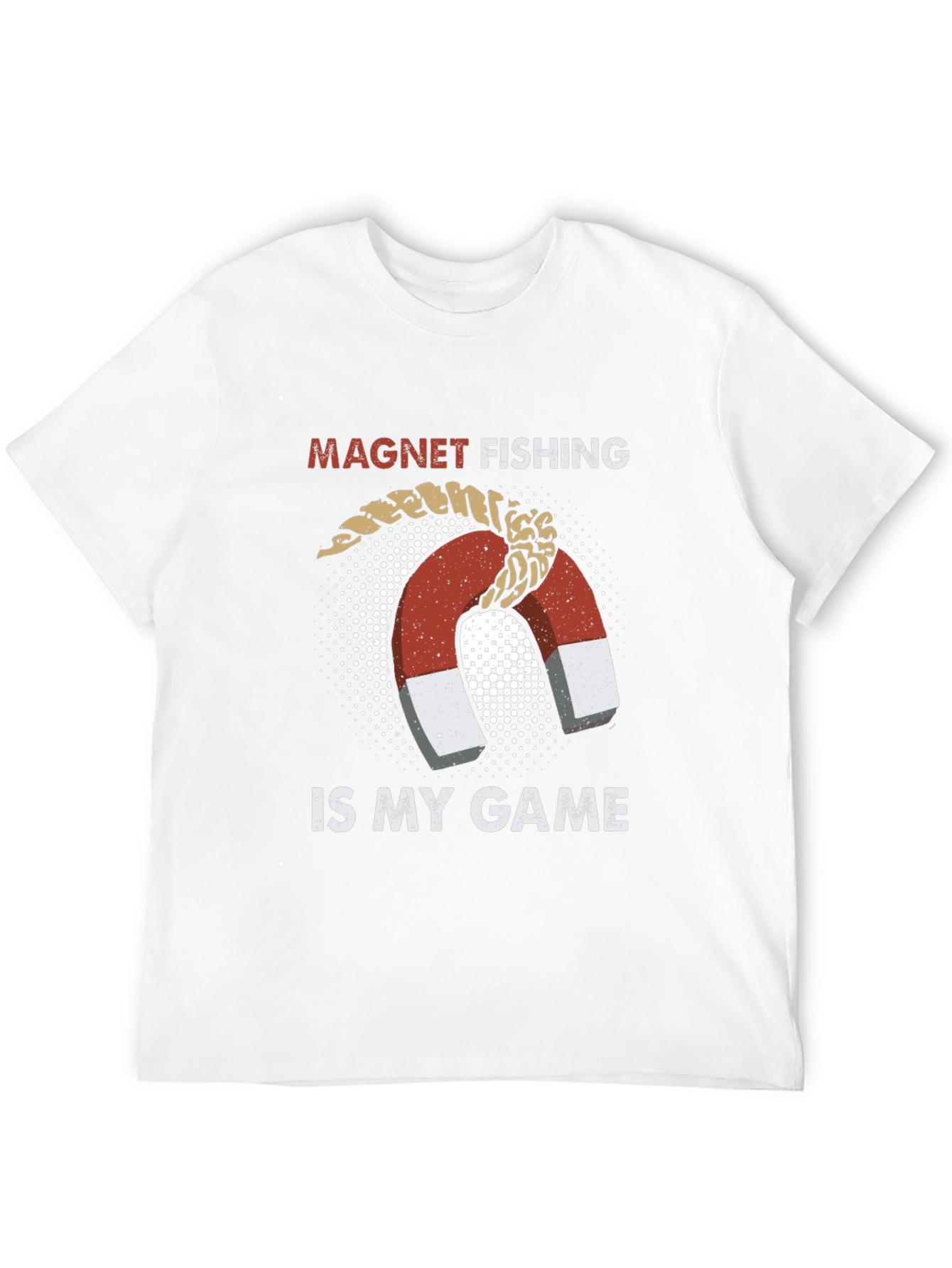 Magnet Fishing T-Shirt - Funny Fishing Game Tee