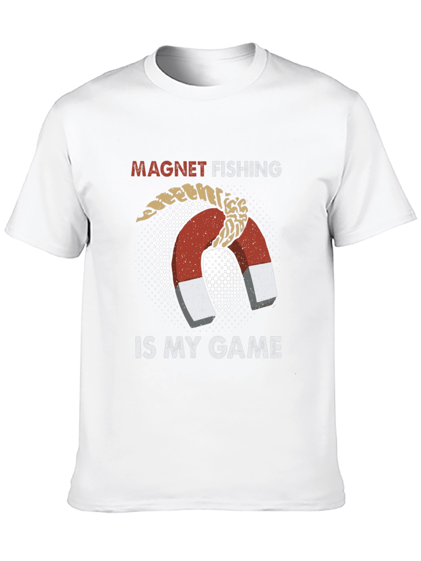 Magnet Fishing T-Shirt - Funny Fishing Game Tee