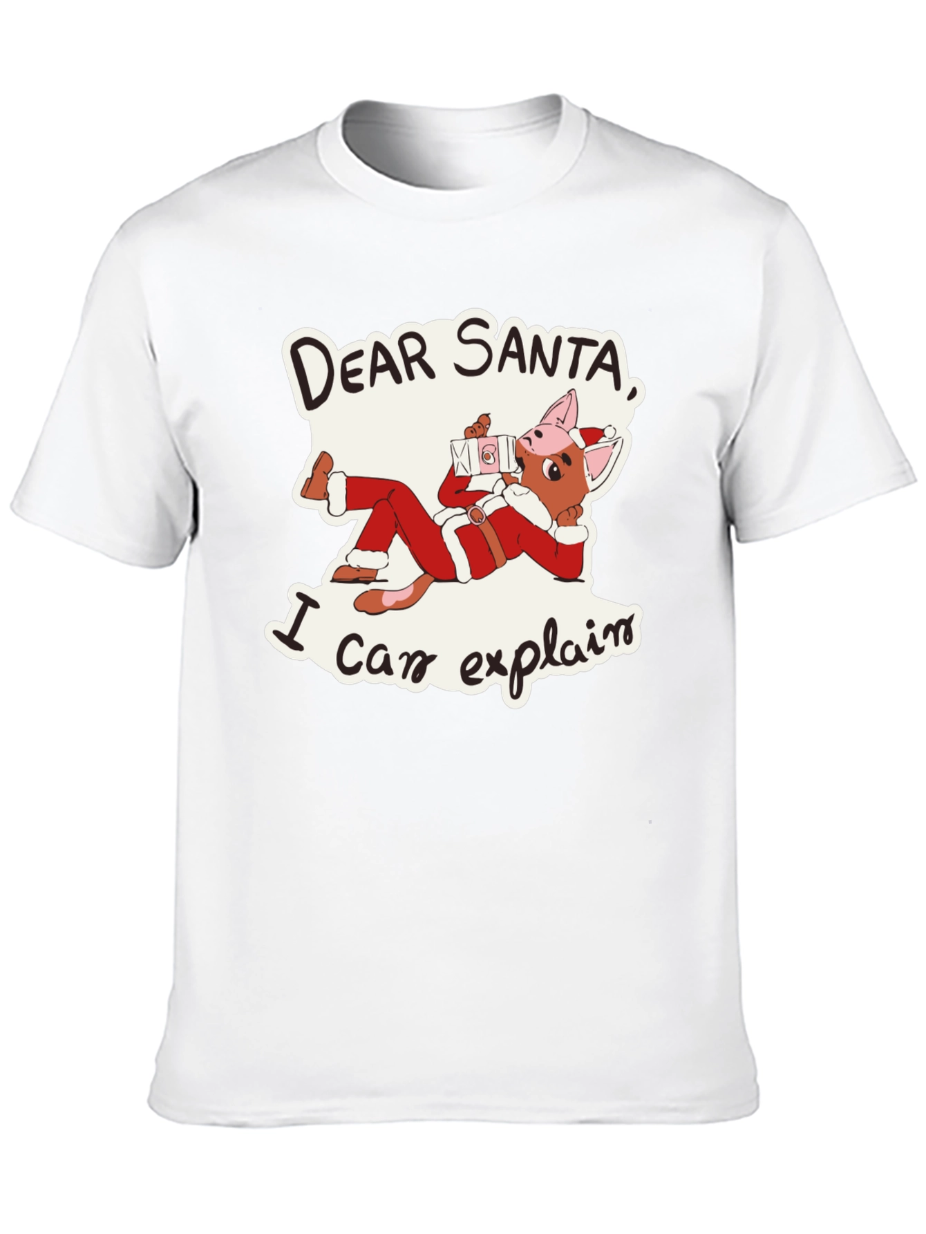 Dear Santa I Can Explain T-Shirt