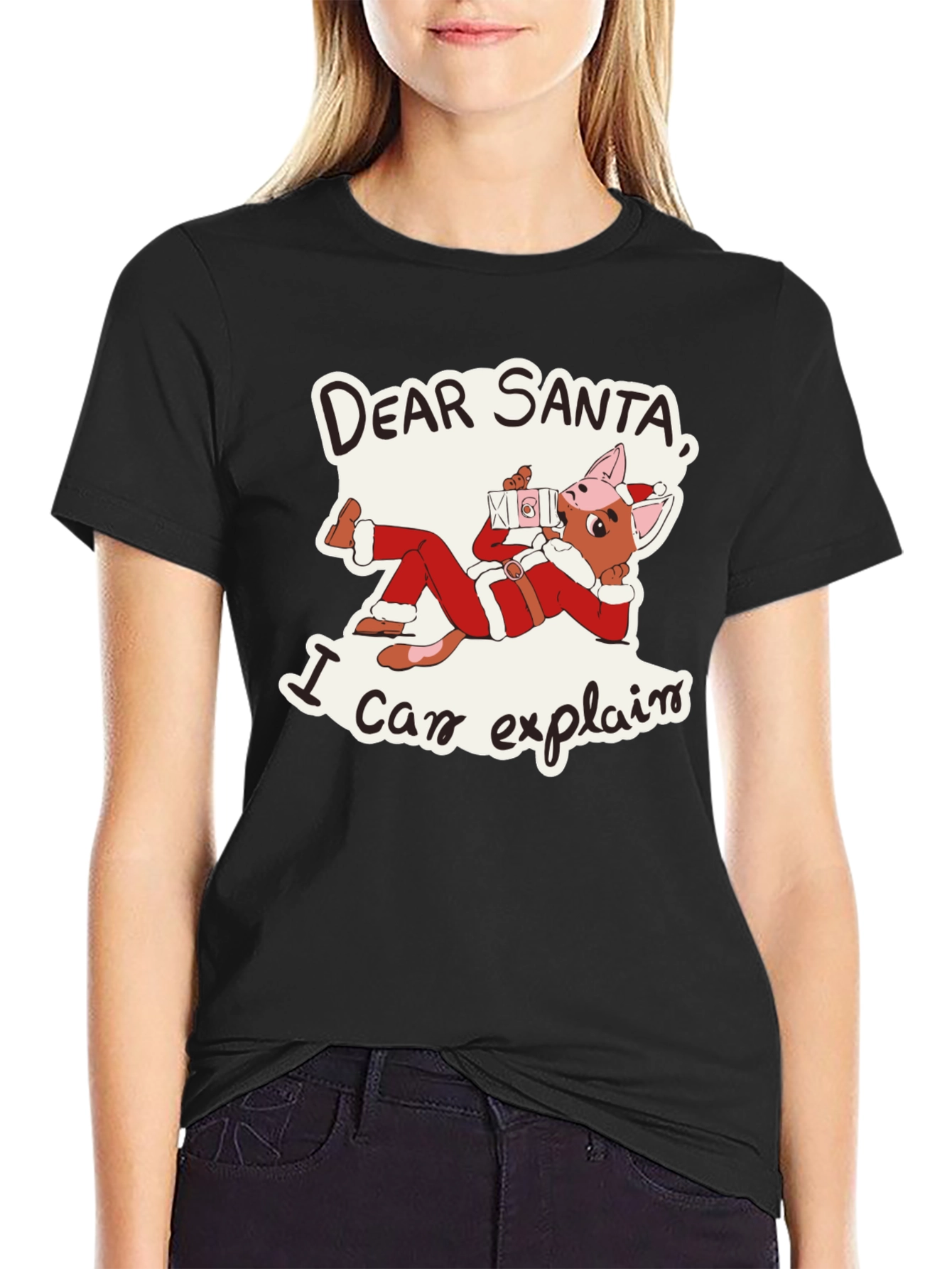 Dear Santa I Can Explain T-Shirt