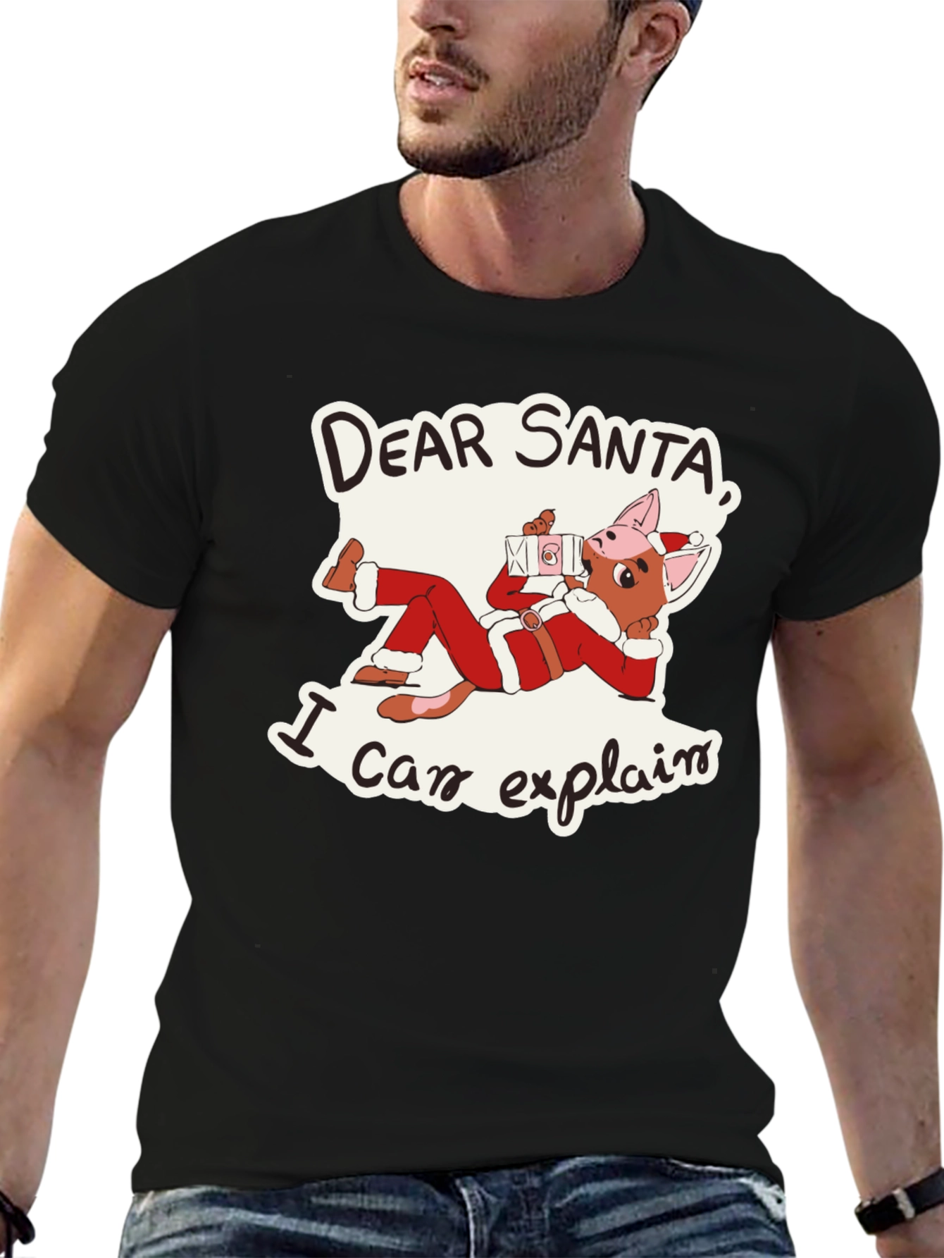 Dear Santa I Can Explain T-Shirt