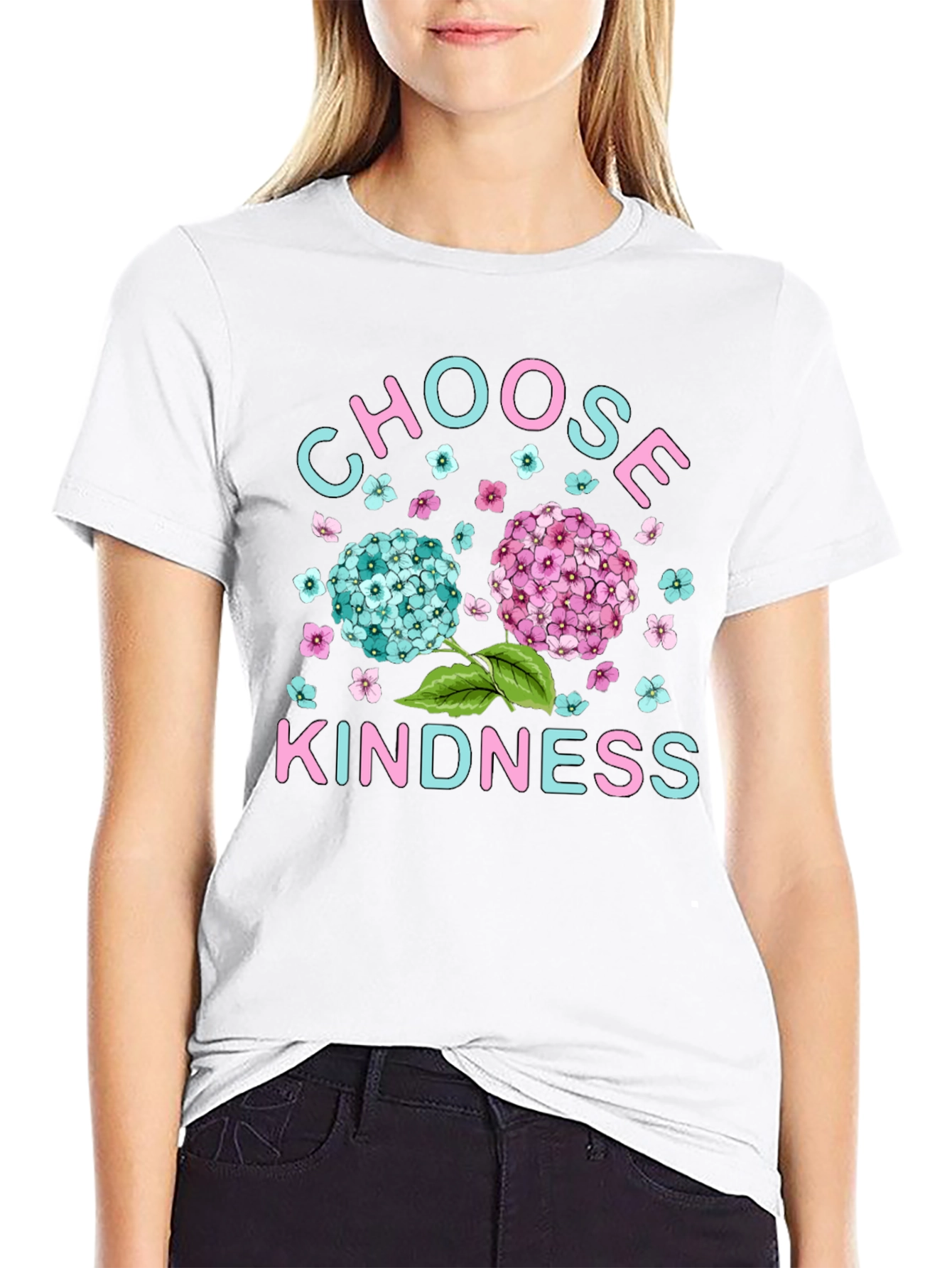 Choose Kindness Floral T-Shirt