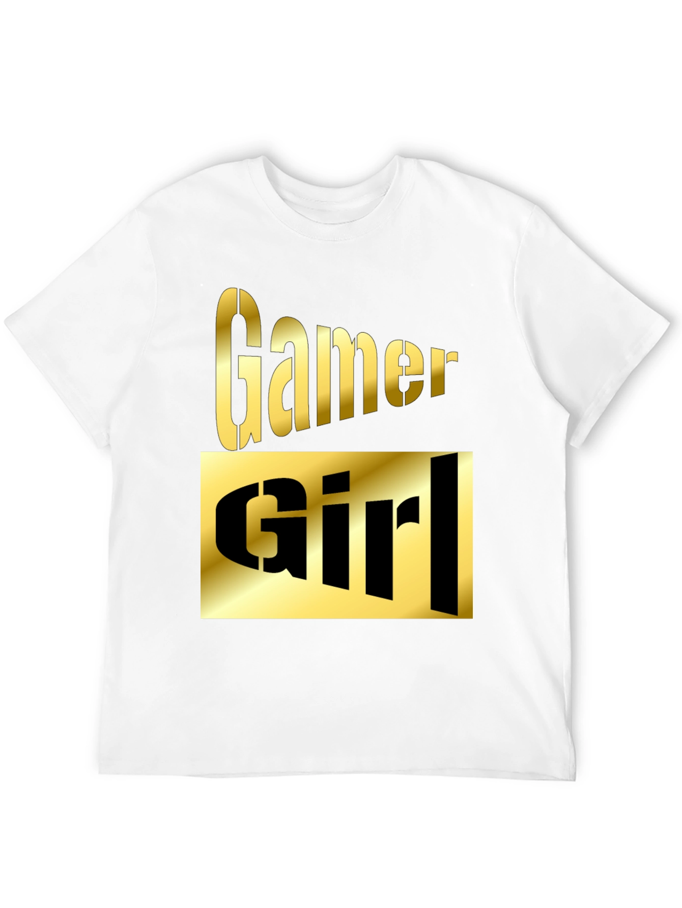 Gamer Girl Graphic T-Shirt - Black