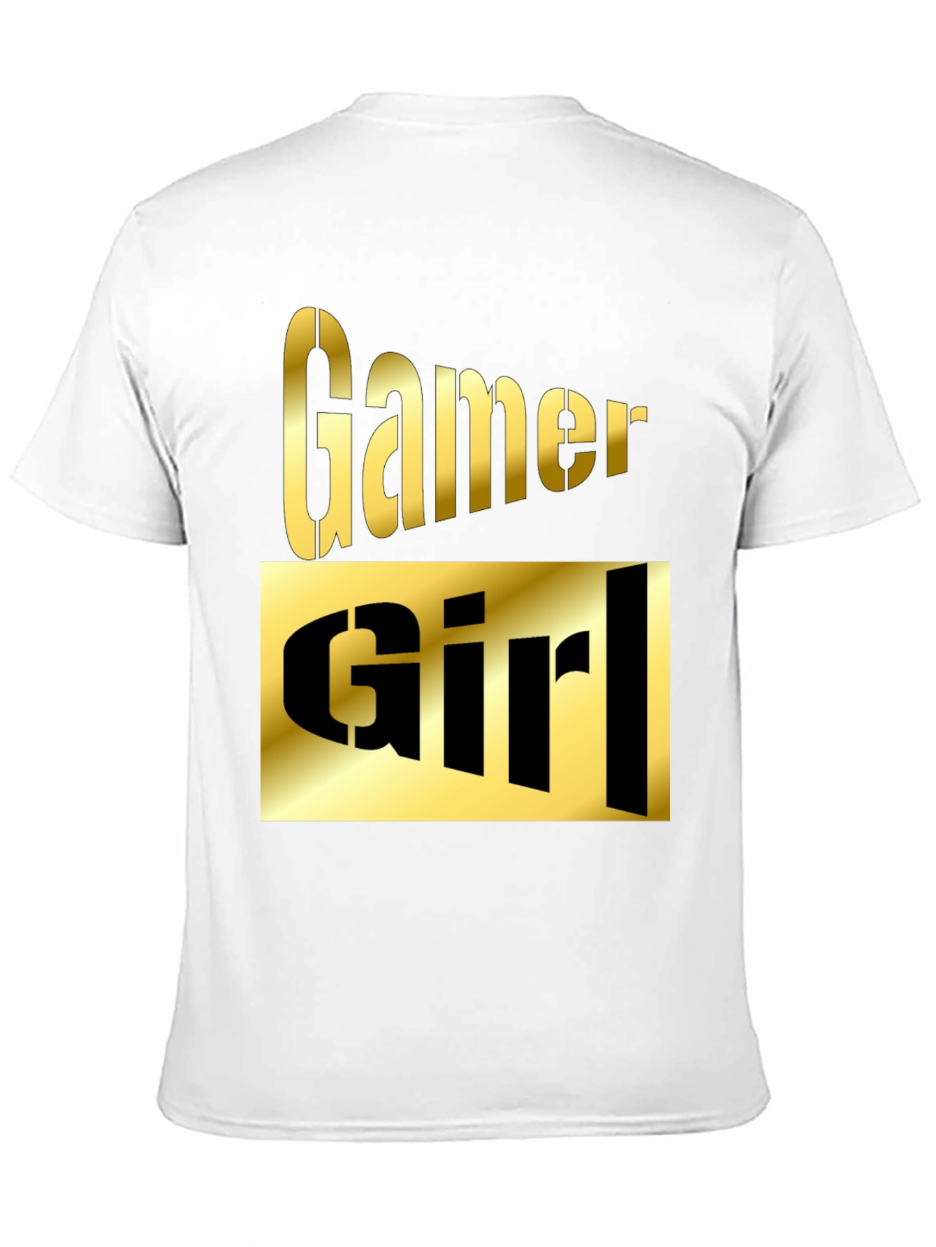 Gamer Girl Graphic T-Shirt - Black