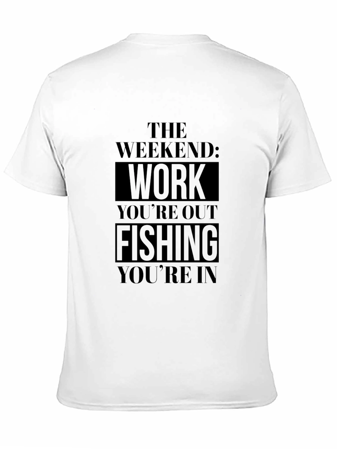 Weekend Fishing Graphic Tee - Relax in Style