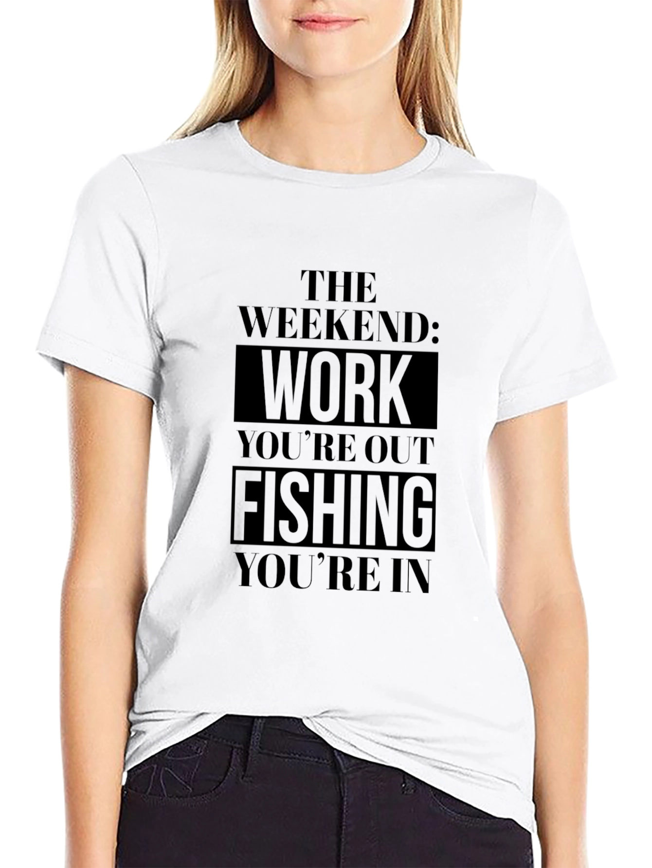 Weekend Fishing Graphic Tee - Relax in Style
