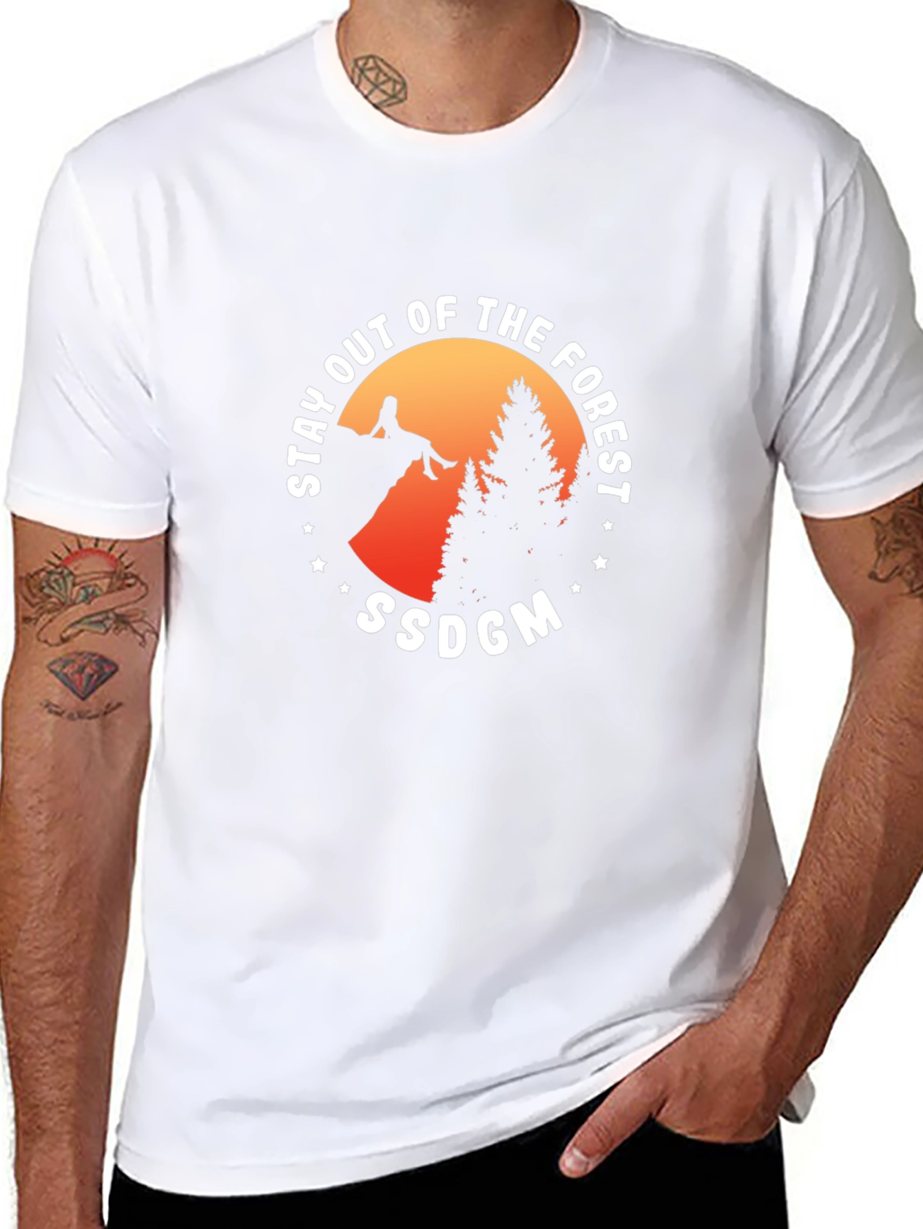 Stay Out of the Forest Graphic Tee
