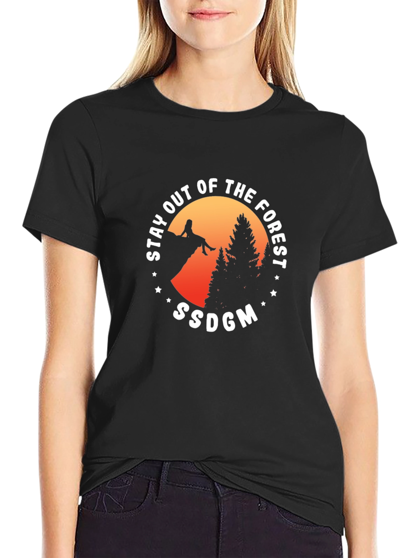 Stay Out of the Forest Graphic Tee
