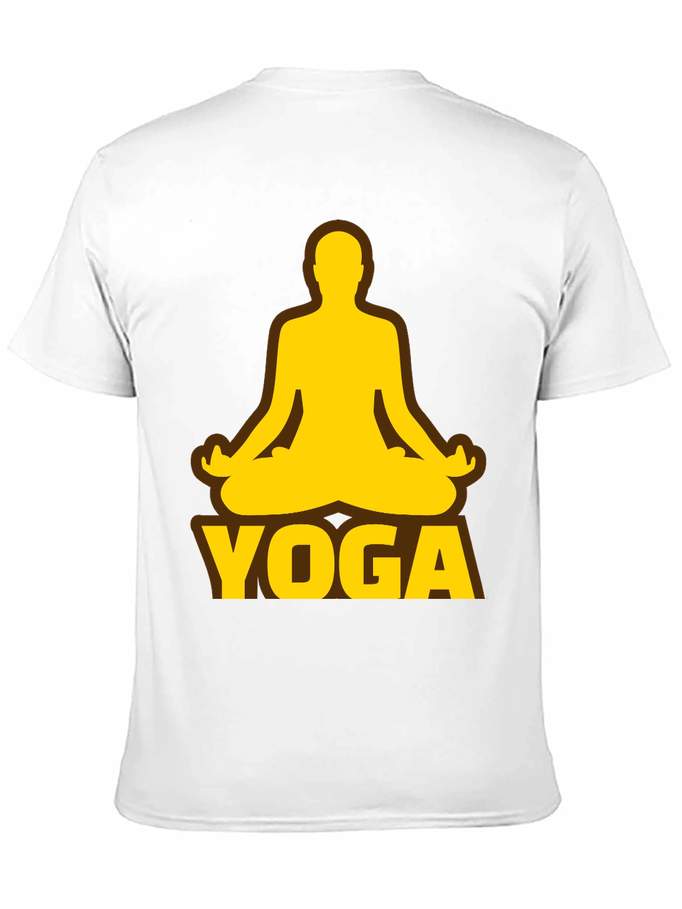 Yoga Graphic T-Shirt - Meditating Design