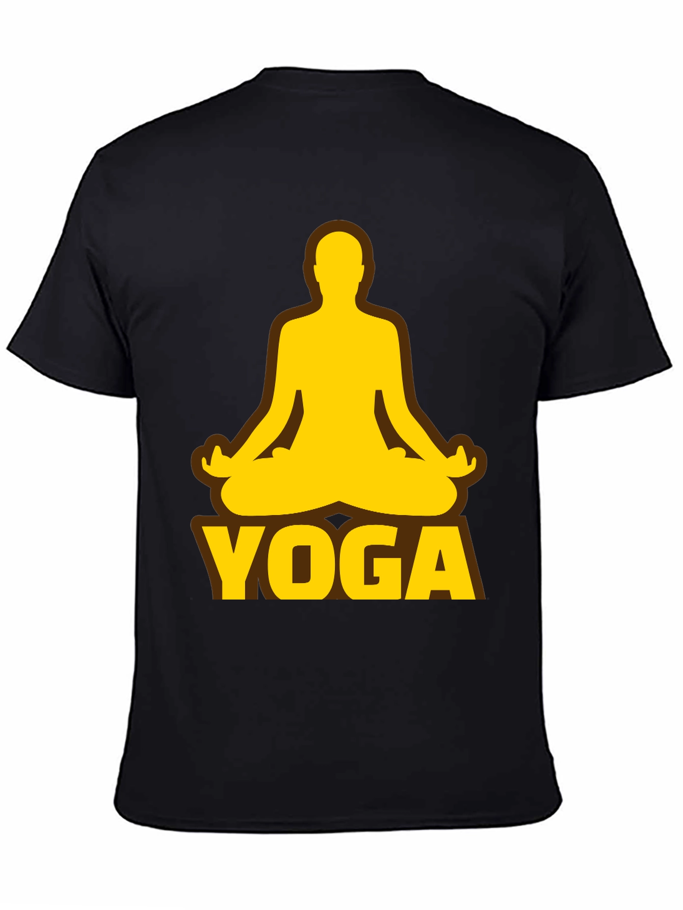 Yoga Graphic T-Shirt - Meditating Design