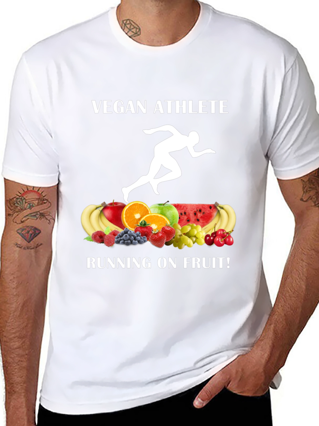 Vegan Athlete Fruit T-Shirt