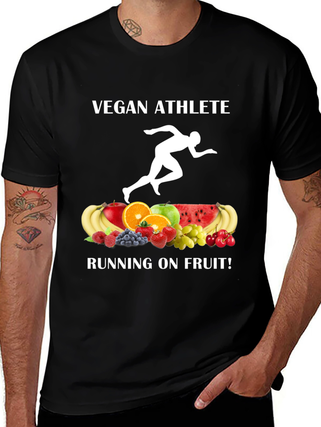 Vegan Athlete Fruit T-Shirt