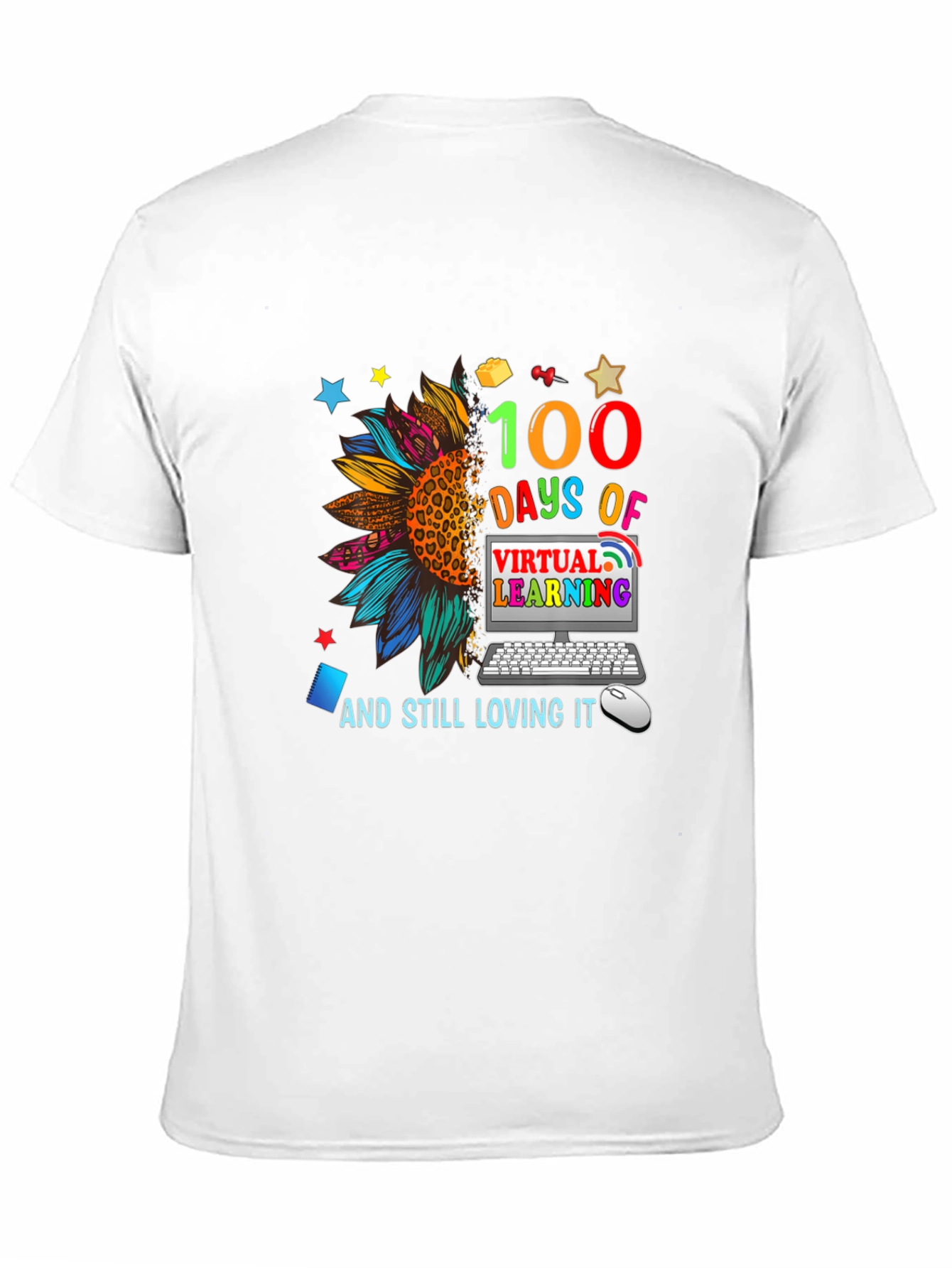 100 Days of Virtual Learning T-Shirt