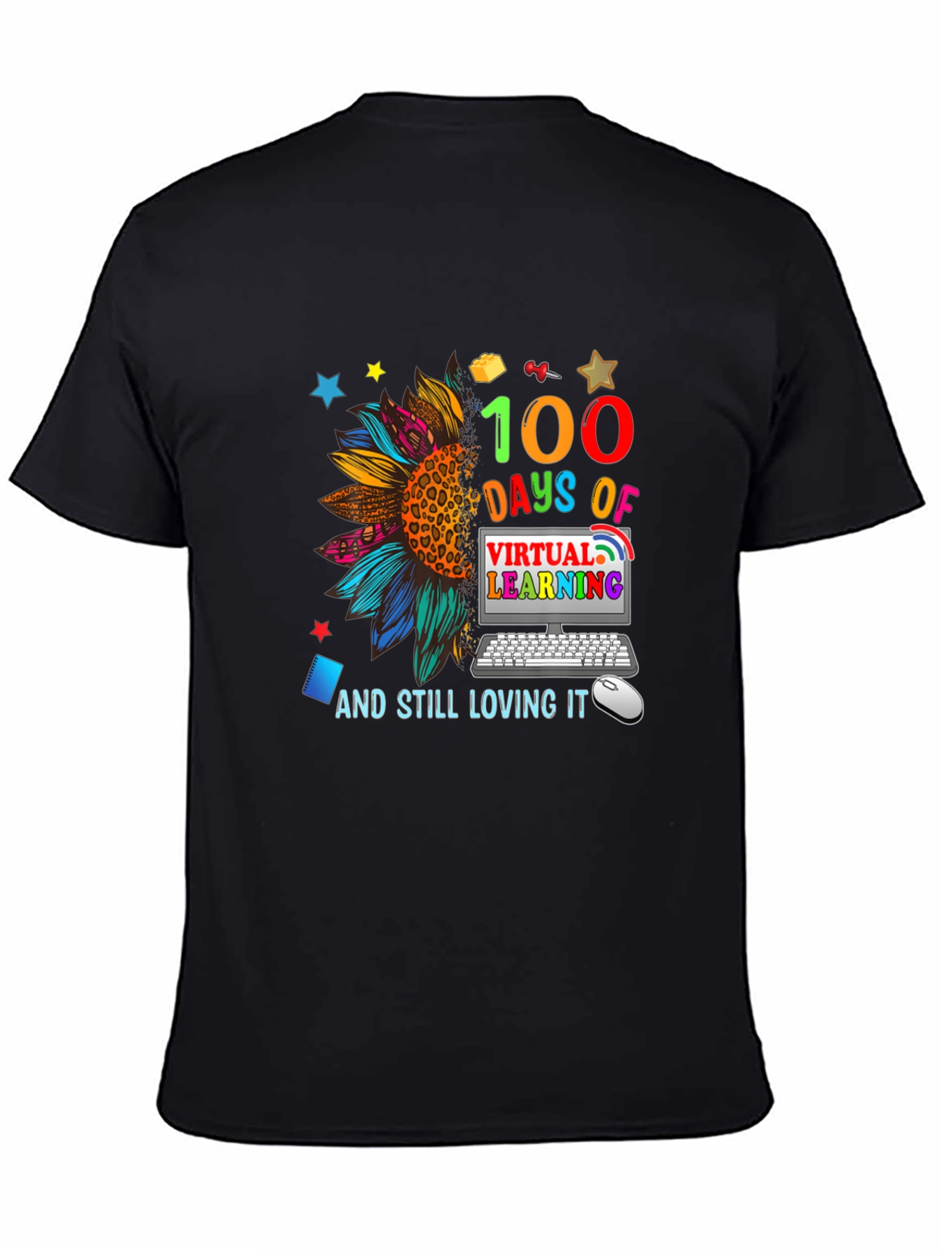 100 Days of Virtual Learning T-Shirt