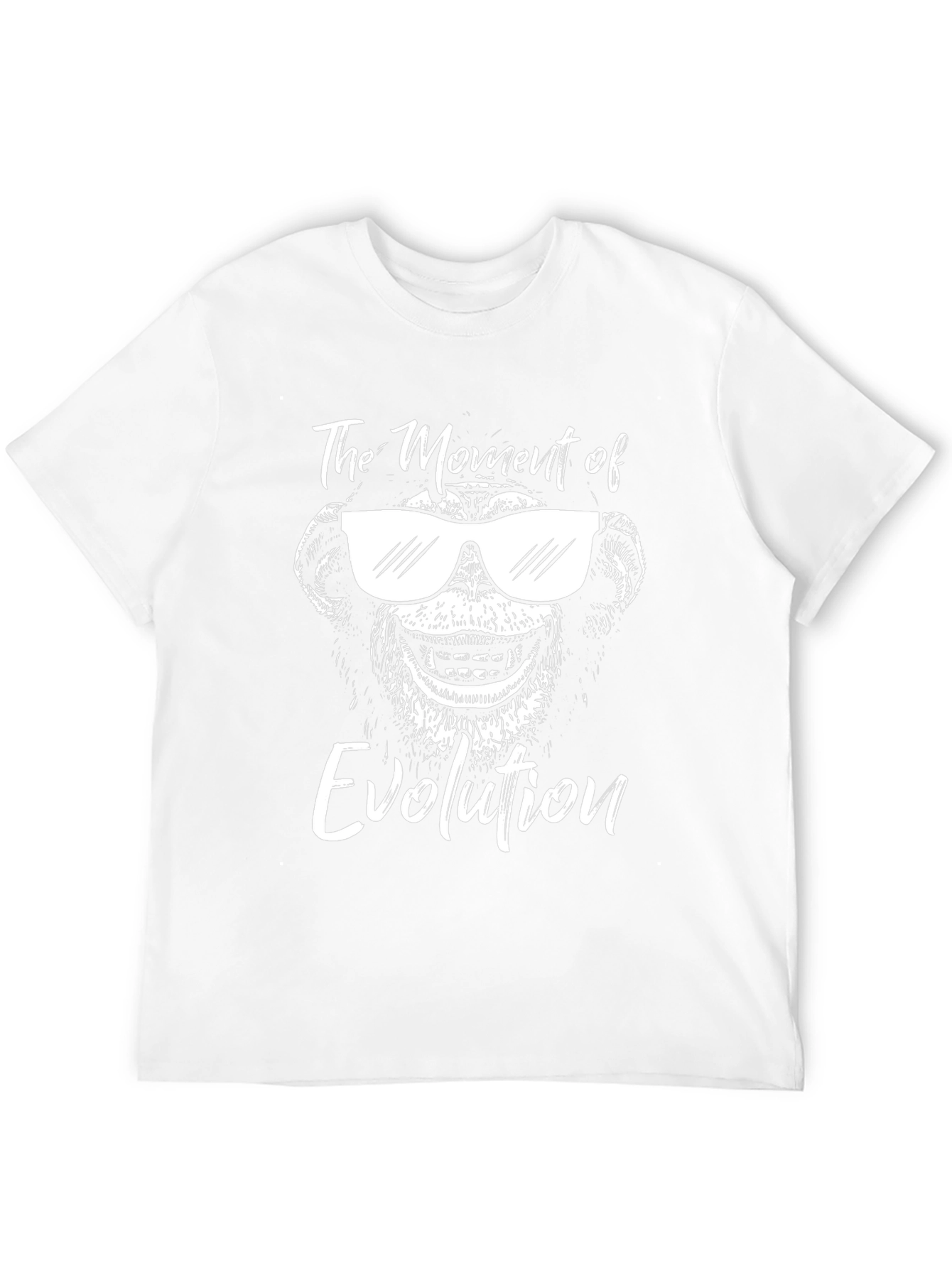 Funny Monkey Evolution Graphic T-Shirt